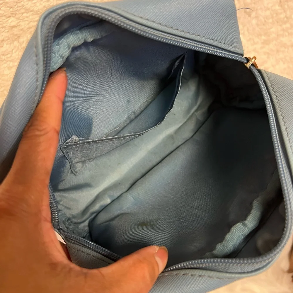Michael Kors Blue Cosmetic Bag